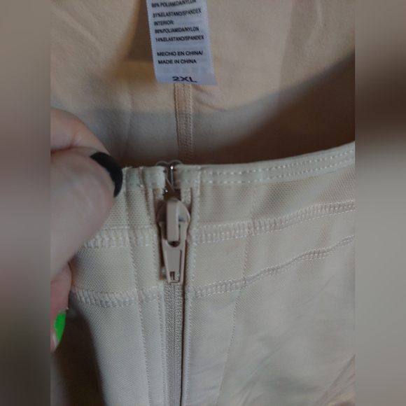 Shaperx tummy control shapewear bodysuit faja shapewear with clasps and zipper - Picture 2 of 13